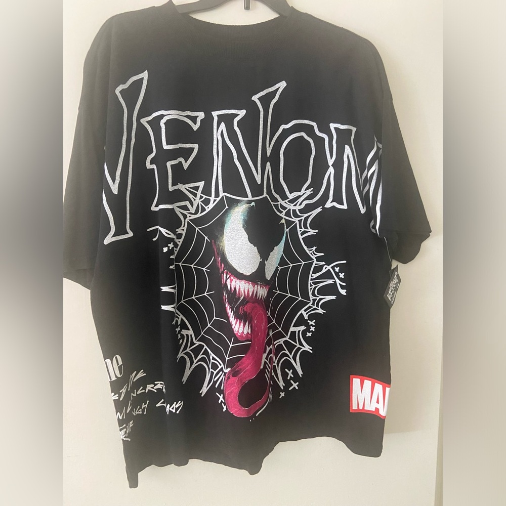 CIVIL REGIME X DARC SPORT X MARVELS SPIDER-MAN "WE ARE VENOM" SHIRT.